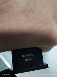 Змішувач для умивальника Mixxus KUB-001-High graphite із нерж. сталі SUS304 (MI6094)