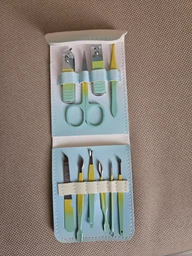 Маникюрный набор для ногтей профессиональный набор для маникюра и педикюра 10 предметов фото от покупателей 1