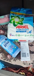 Пральний порошок Ariel Аква-Пудра Touch of Lenor 8.1 кг (8006540536827) фото від покупців 18