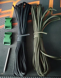 Паракорд army green #010 Paracord 550 (моток 10 метров)