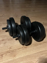 Гантелі набірні 2 по 23 кг GREY ABS РогГан-02023G фото від покупців 3