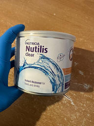 Растворимый загуститель для жидкостей и напитков Nutricia Nutilis Clear 175 г (5016533652819) фото от покупателей 5