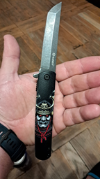 Нож складной Ganzo G626-BS Черный самурай фото от покупателей 2
