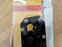 Інструмент Merlion HT-318 для обтискання RJ-45 (8P8C) та RJ-12/11 (6P6C), 4P/6P/8P (YT-HT-318) фото від покупців 2