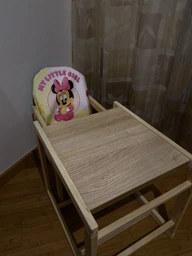 Дитячий стільчик для годування, стілець-трансформер "Мінні Маус" фото від покупців 6