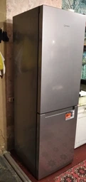 Холодильник с нижней морозильной камерой Indesit INFC8TI21X0, 2 двери, 231л, 104л, A+, NF, Нержавеющая сталь (INFC8TI21X0) фото от покупателей 2