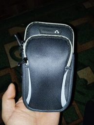 Спортивный Чехол для смартфона на руку Becover BC0011 для 6.5" универсальный Black-Blue (BC_705343) фото от покупателей 4
