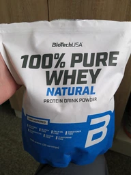 Протеїн BioTech USA 100% PURE WHEY 400 грамів Смак Банан