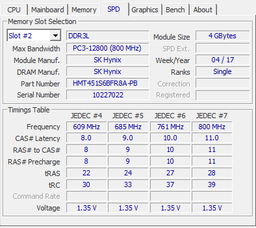 Оперативная память SK hynix 4 GB SO-DIMM DDR3L 1600 MHz (HMT451S6BFR8A-PB) фото от покупателей 7
