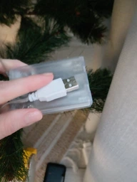 Светодиодная новогодняя LED гирлянда-нить "КАПЛИ РОССЫ" на батарейках + USB 100LED 10 м Синий (90887083) фото от покупателей 18