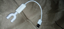 Внешняя звуковая карта UGREEN US206 USB 2.0 to Jack 3.5mm White (30712)