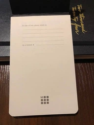 Блокнот Moleskine PRO Pad карманный (9x14 см) 96 страниц в линию Черный (8058647620909) фото от покупателей 4