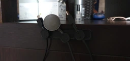 Тримач-затискач для кабелю магнітний Baseus Peas Cable Clip Black (ACWDJ-01)