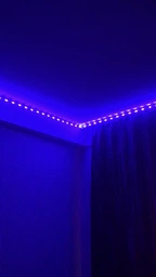 Світлодіодна rgb led стрічка SMD 3528 на самоклеючі основі 12v з пультом і блоком живлення багатокольорова гнучка вологостійка діодная гірлянда для підсвічування комплект 5 метрів фото від покупців 1