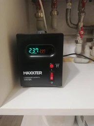 Стабілізатор напруги Maxxter MX-AVR-S500-01 500 ВА фото от покупателей 1