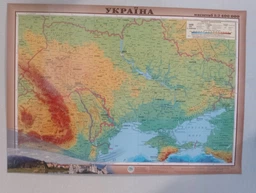 Карта Європи Політична 100х70 см М1: 6 500 000 ламінований папір фото від покупців 2