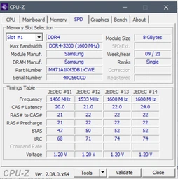 Оперативна пам'ять Samsung SODIMM DDR4 8Gb 3200MHz PC4-25600 (M471A1K43DB1-CWE) фото от покупателей 9