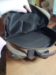 Текстильный рюкзак Vintage 31х42х16 см 000162020 фото от покупателей 3