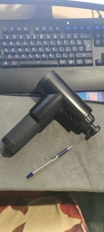 Ручной перкуссионный аккумуляторный массажный пистолет Fascial Gun фото от покупателей 5