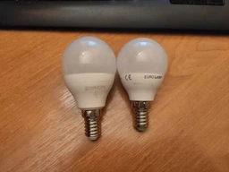 Світлодіодна LED лампа ETRON 10W G45 3000K E14 тепле світло фото від покупців 2