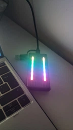 Зовнішня кишеня Blueendless 2808SN RGB для M.2 SSD NVMe (PCIe) / NGFF (Sata) Type-C USB 3.1 Gen 2