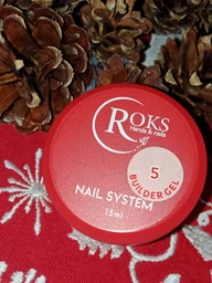 Гель для нігтів для нарощування Roks 06 прозорий 50 мл фото від покупців 1