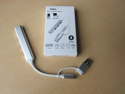 USB-хаб Dynamode USB 3.0 Type-C/Type-A на 4 порти: 1 x USB 3.0 3 x USB 2.0 Метал, сріблястий (DM-UH-311AC) фото від покупців 5