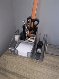 Органайзер настільный металевий BuroMax BM.6241-01 20х15х10см. чорний