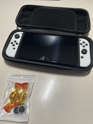 Жорсткий захисний чохол для ігрової приставки Nintendo Switch / Nintendo Switch OLED червоний