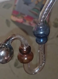 Скляна трубка для куріння Oil Sherlock Bubble
