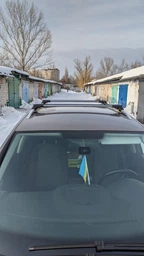 Поперечки на дах автомобіля для рейлінгів Turtle AIR 1 Чорний фото від покупців 5