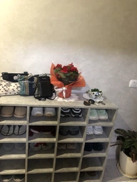 Полка под обувь, обувница ПОН-1000 Дуб Сонома фото от покупателей 1