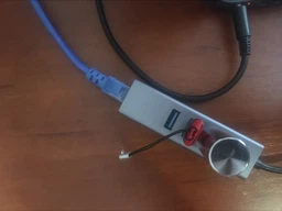 USB-хаб Dynamode 4 в 1 USB Type-C/Type-A to 3 x USB 3.0 1 x RJ45 Gigabit LAN Металл (DM-AD-GLAN-U3) фото от покупателей 9