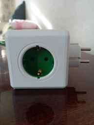 Мережевий розгалужувач Allocacoc Powercube На 5 розеток Сірий (1100GY/DEORP) фото від покупців 3
