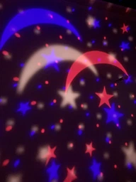 Проектор звездное небо ночник Star Master Dream TOPA круглый вращающийся Голубой фото от покупателей 6