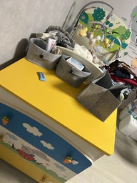 Набір кошиків IKEA RAGGISAR 3 штуки сірий 903.480.15