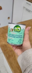 Молоко згущене кокосове без цукру, Nature`s Charm, 320 г