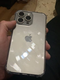 Противоударный чехол для iPhone 15 Pro Max IPAKY Crystal Series с бортиками Прозрачный фото от покупателей 1