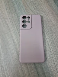Чохол Silicone Cover Lakshmi Full Camera (A) для Samsung Galaxy S21 Ultra Червоний / Red