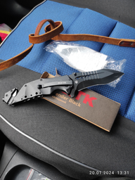Нож складной RZTK Defender Black фото от покупателей 17