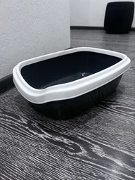 Туалет для котов Природа Comfort M 41 х 30 х 13 см Ультрамарин (4823082417384) фото от покупателей 7