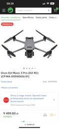 Dron DJI Mavic 3 Pro (DJI RC) (CP.MA.00000656.01)