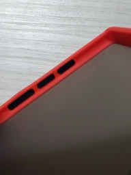 Чехол Matte Color на Samsung Galaxy Note 10 Plus красный фото от покупателей 2