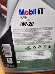 Моторное масло Mobil 1 ESP X2 0W-20 BAG-IN-BOX 20 л (155502) фото от покупателей 9