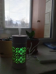 Міні зволожувач повітря Liam Lucky Cup Humidifier з функцією нічника Рожевий
