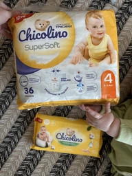 Підгузки Chicolino Super Soft Розмір 4 (7-14кг) 36 шт (4823098414445) фото от покупателей 18