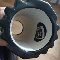 Масажний ролик EasyFit Grid Roller v1.1 33 см синій (ролик-валик для МФР та йоги, масажер для спини, ніг, рук, шиї) фото від покупців 7