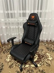 Комп'ютерне крісло для геймера Cougar Outrider S Black/Orange фото від покупців 2