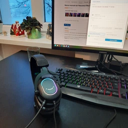 Наушники Fifine H6 RGB 7.1 Black (H6)