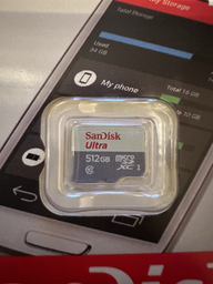 Карта памяти SanDisk Ultra microSDXC 512GB Class 10 UHS-I (SDSQUNR-512G-GN3MN) фото от покупателей 1